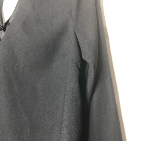 Urban Outfitters Black Blouse Long Sleeve S/P Peekaboo & Keyhole Whimsy Goth - Picture 8 of 10